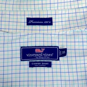 Vineyard Vines Mens Premium 120’s Cooper Shirt Size XS